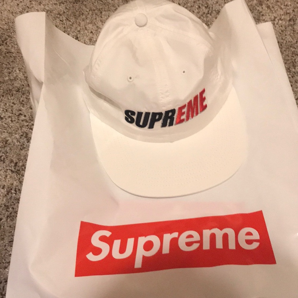 Supreme 2 tone 6 panel nylon cap